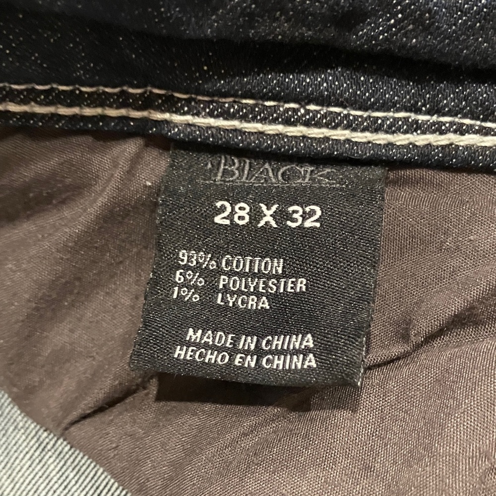 Buckle Dark Blue Ripped Women Jeans - Picture 13 of 13